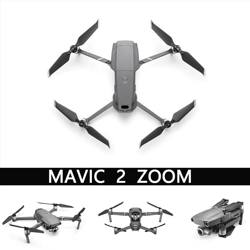 DJI Mavic 2 Zoom Hasselblad Camera 4K HDR Video 1"CMOS 8km Remote 31Mins Flight Time camera drone profissional Camera Included