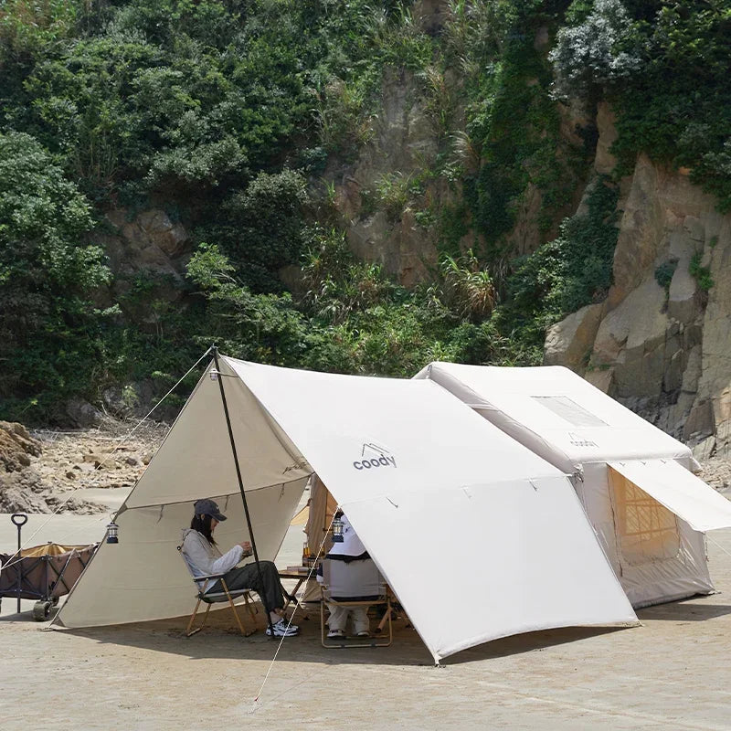 New Model Camping Tent Party Cotton High Quality Family Large Luxury Inflatable Camping Tent Outdoor Journey Portable Tent