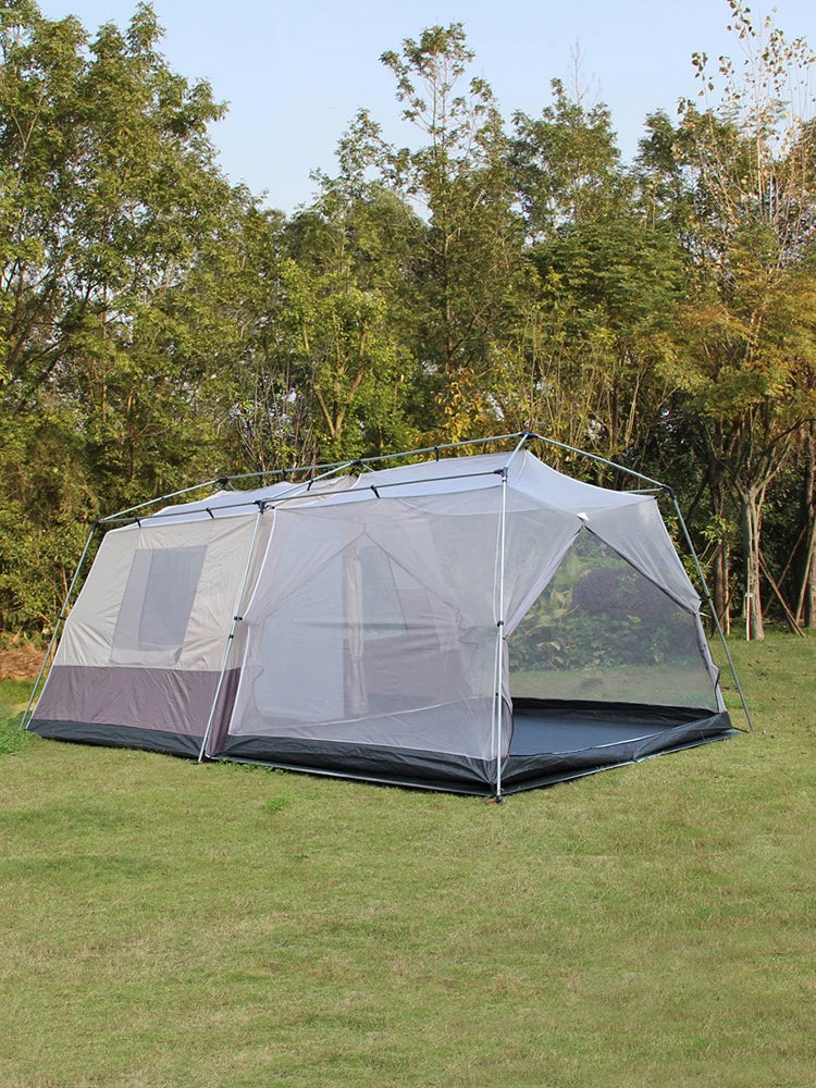 VANQUISHER Large Space 1 Hall Two Bedrooms Waterproof Windproof Family Party Outdoor Camping Tent Glaming Luxury Tour Antistorm