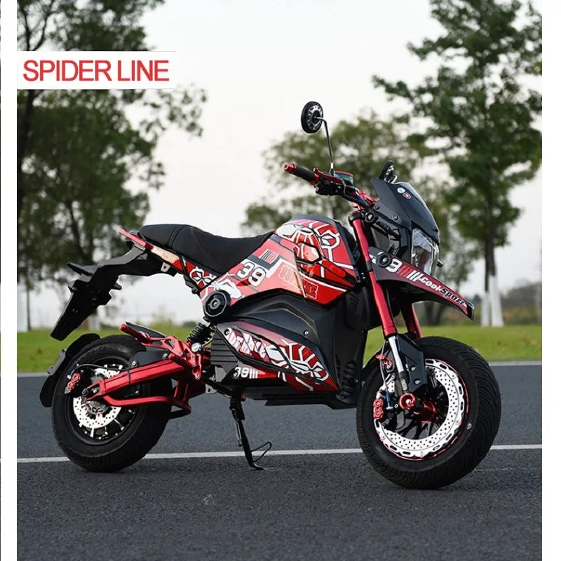 Kaidesheng Electric motorcycle 1200W motor Cool style Cheap Electric motorbicycle for adults fast speed hot sale E motorbike