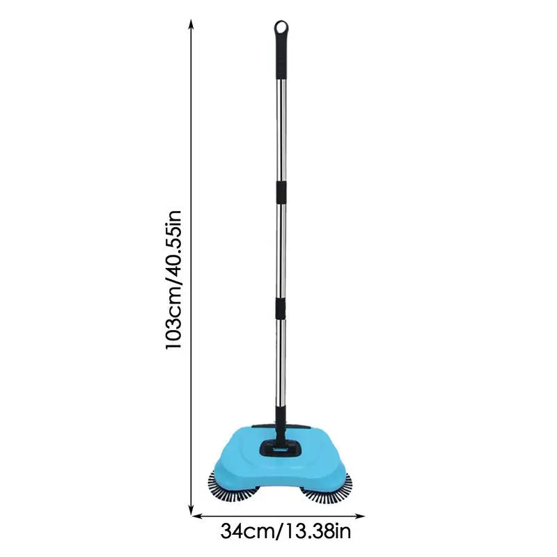 Carpet Floor Sweeper Non Electric Kitchen Sweeper Floor Cleaning Tools Adjustable Handle Sweeper For Cleaning Pet Hair Loose