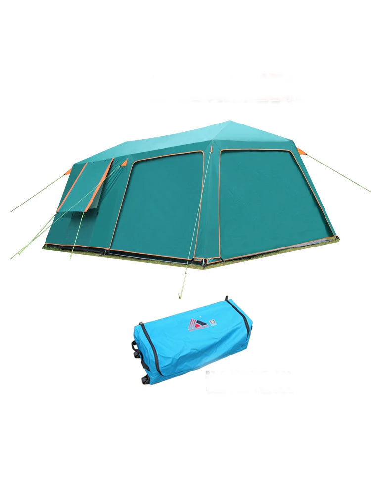 VANQUISHER Large Space 1 Hall Two Bedrooms Waterproof Windproof Family Party Outdoor Camping Tent Glaming Luxury Tour Antistorm