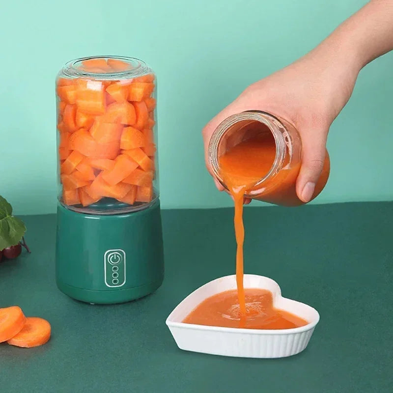 Portable Blender Juicer USB Mini Fruit Vegetables Quick Juicing Machine Food Processor Maker Juice Extractor