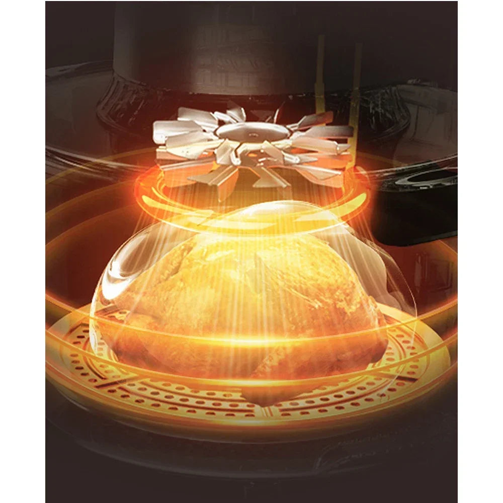 Visible Air fryers multi-function household oil-free electric fryer large capacity oven intelligent chip machine airfryers
