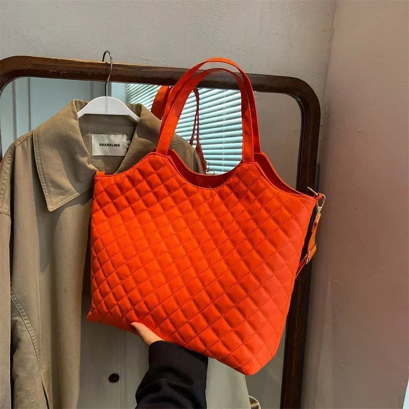 LB013 Fashion Large Capacity Shoulder Bag Ladies Handbags Wide Strap Crossbody Bags