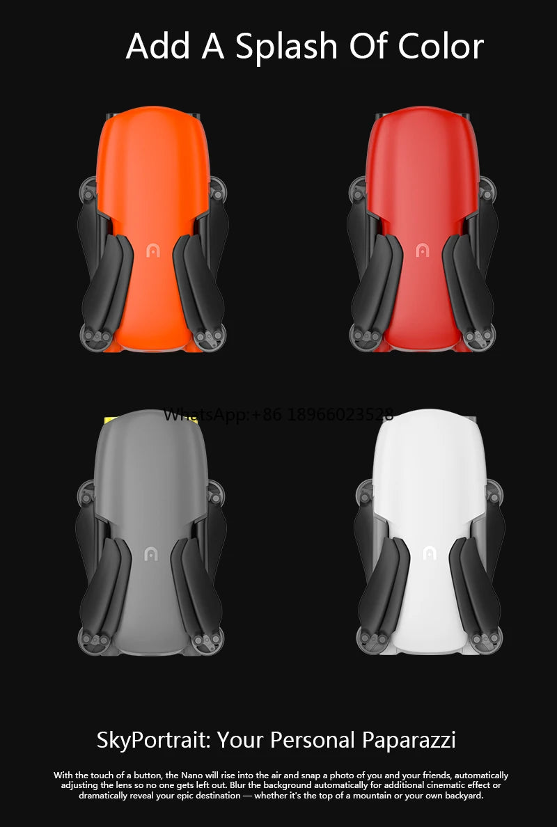 4k drones long flight time stock EVO Nano drone gps four automatic shooting modes mini 4k drone