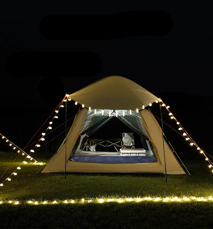 Cheap Price High quality Quick Automatic Opening Familing Camping Tent Luxury Double Layer Tent