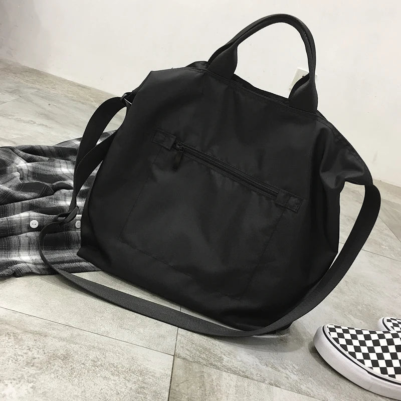 Nylon Waterproof Travel Bag High Quality Women Luggage Handbag Female Portable For 2018