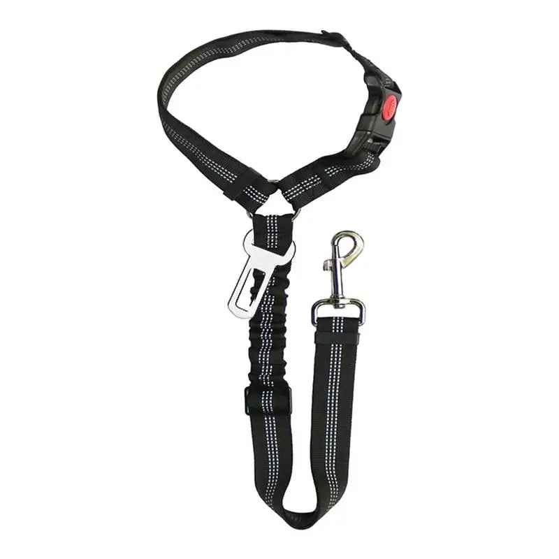 Dog Seat Belt For Car Pets Car Seat Safety Belt Portable Headrest Dog Car Harness Dog Seat Safety Belt For Medium Small Puppies