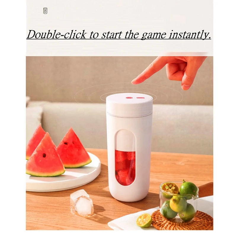 Top Deals Portable Electric Juicer USB Wireless Charging Blender Mini Fruit Extractors Mixer Juice Maker Machine 300ML