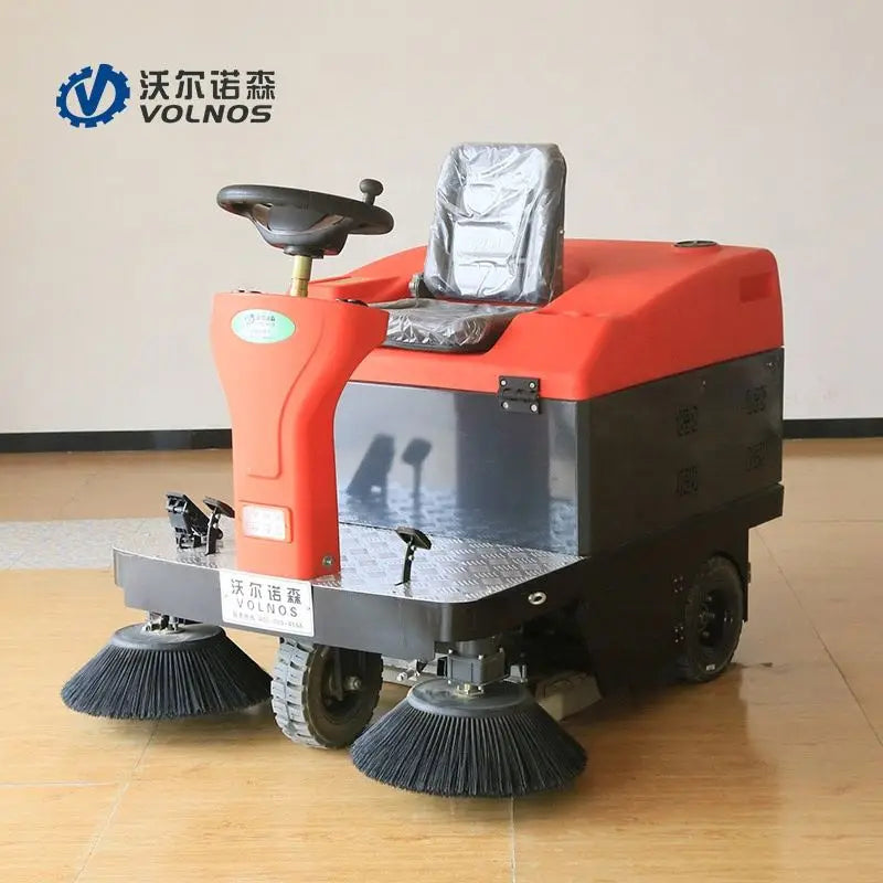 Vaughnsen V1400 Driving Electric Sweeper Industrial Vacuum Road Sanitation Truck Manufacturers
