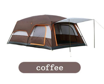 Wholesale 5 Person Waterproof Large Luxury Tents Double Layer Automatic Durable Folding Camping Tent