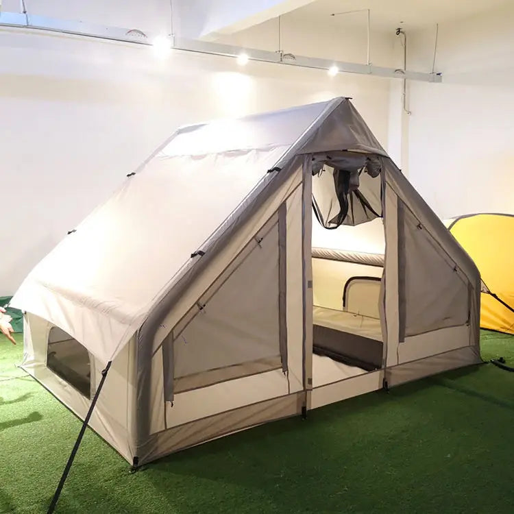 Y Luxury Tents Portable Yurt Prefab Houses Inflatable Tent Camping Waterproof Air Tent