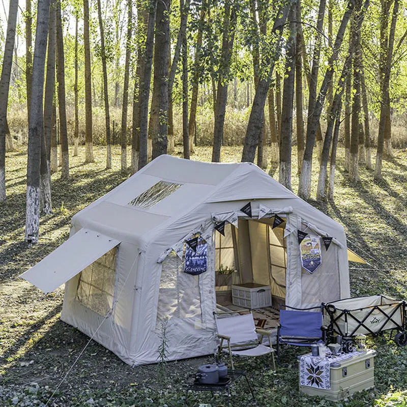 Size Can Be Customized Party Cotton High Quality Family Large Luxury Inflatable Camping Tent