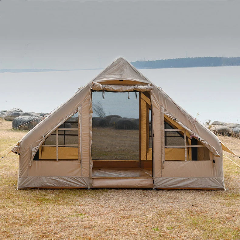 Y Luxury Tents Portable Yurt Prefab Houses Inflatable Tent Camping Waterproof Air Tent