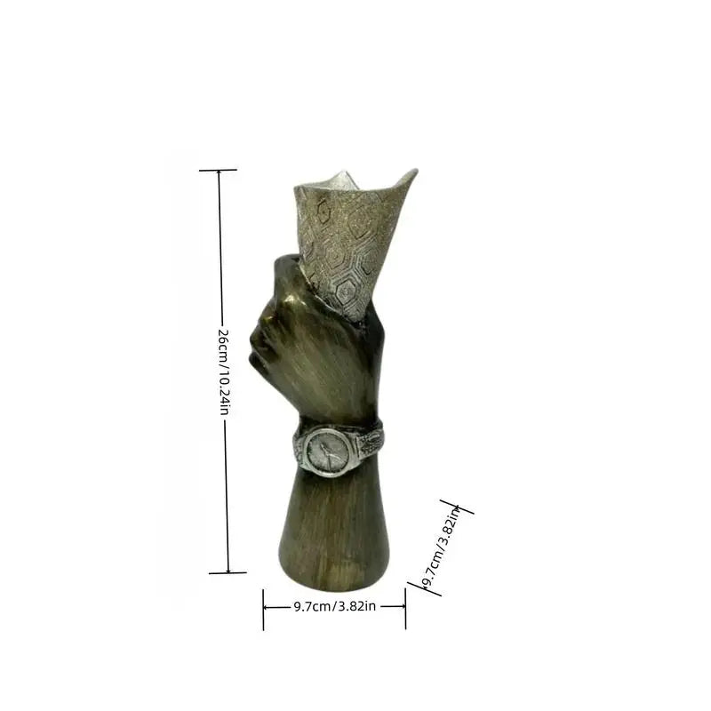 Arm Body Flower Vase Human Body Resin Aesthetic Decorative Vase Insertion Arm Body Ornament Home Decoration