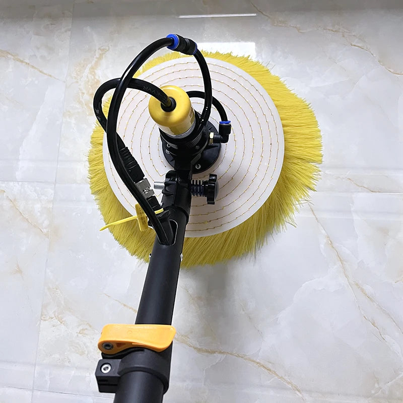 Sunnysmiler Mini Floor Scrubber Drier floor cleaning machine sweeper scrubber equipment Electric scrub brush robot for home