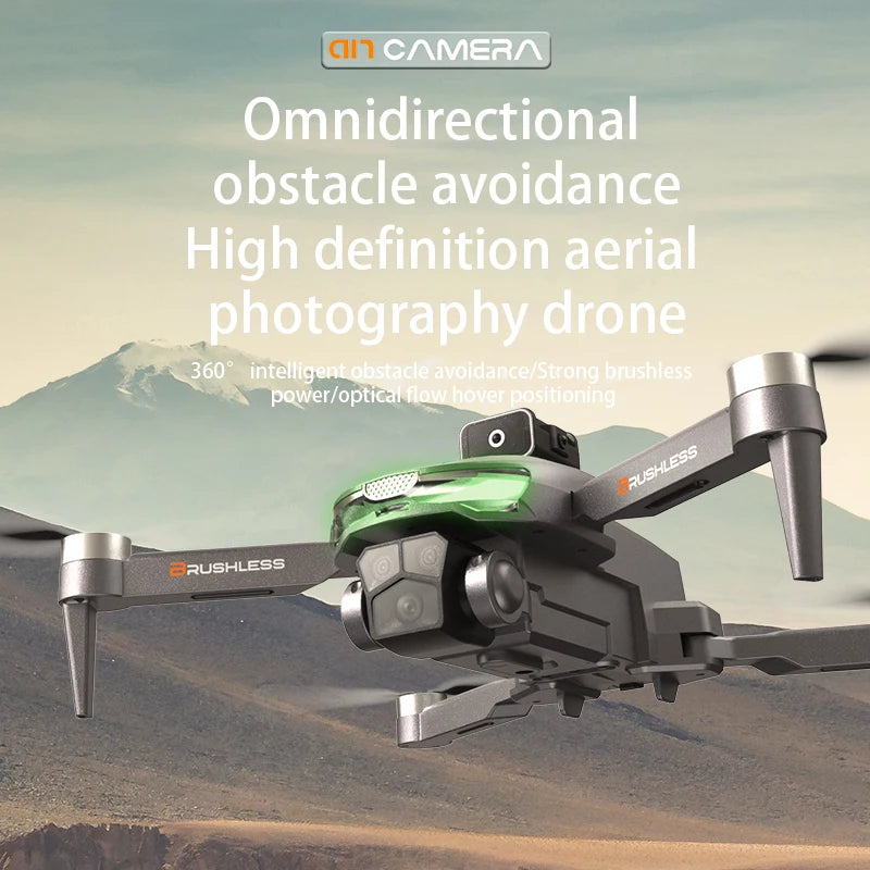 A17 Pro Mini Drone 8K Professional 20 km FPV Dron with 4k Camera Quadcopter RC Helicopter Obstacle Avoidance Remote Control Toys