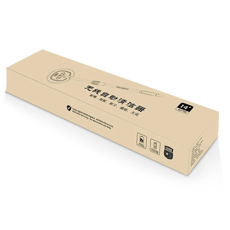 Cordless Electric Telescopic Cleaner Ultra Thin Fiber Cloth Wipe Floor Window Automatic Dehydration USB Charging Mop Sweeper