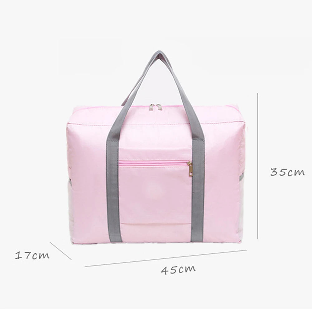 Personalized Zipper Travel Bag With Small Pocket Multi-Functional Durable Trip Pack For Fitness Workout