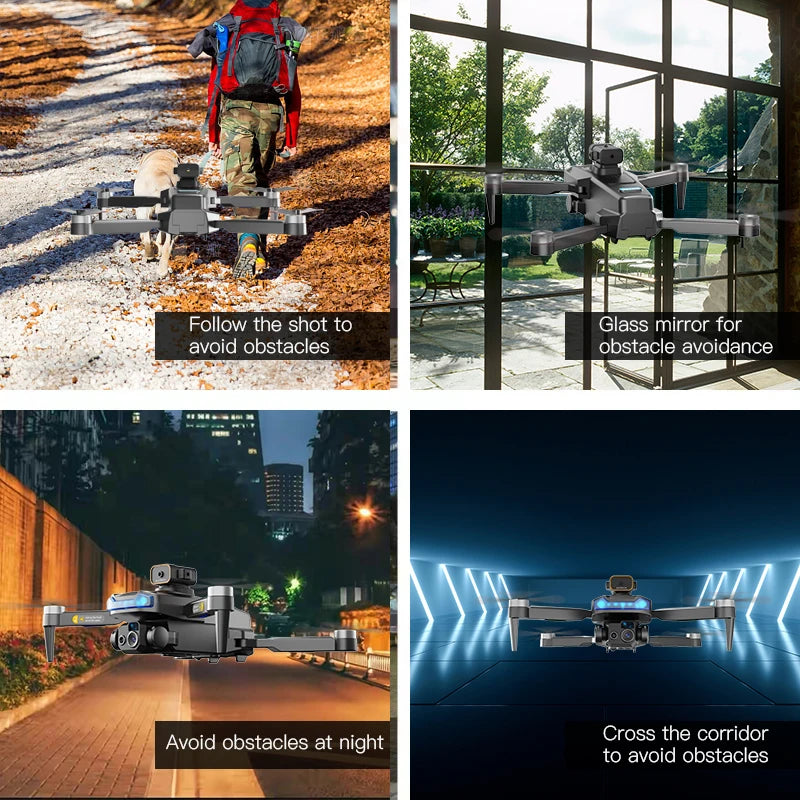 CZ19 Pro Mini Drone 4K Professional 20 km Quadcopter HD Camera GPS WIFI FPV 8K RC Helicopter Obstacle Avoidance Aerial Aircraft