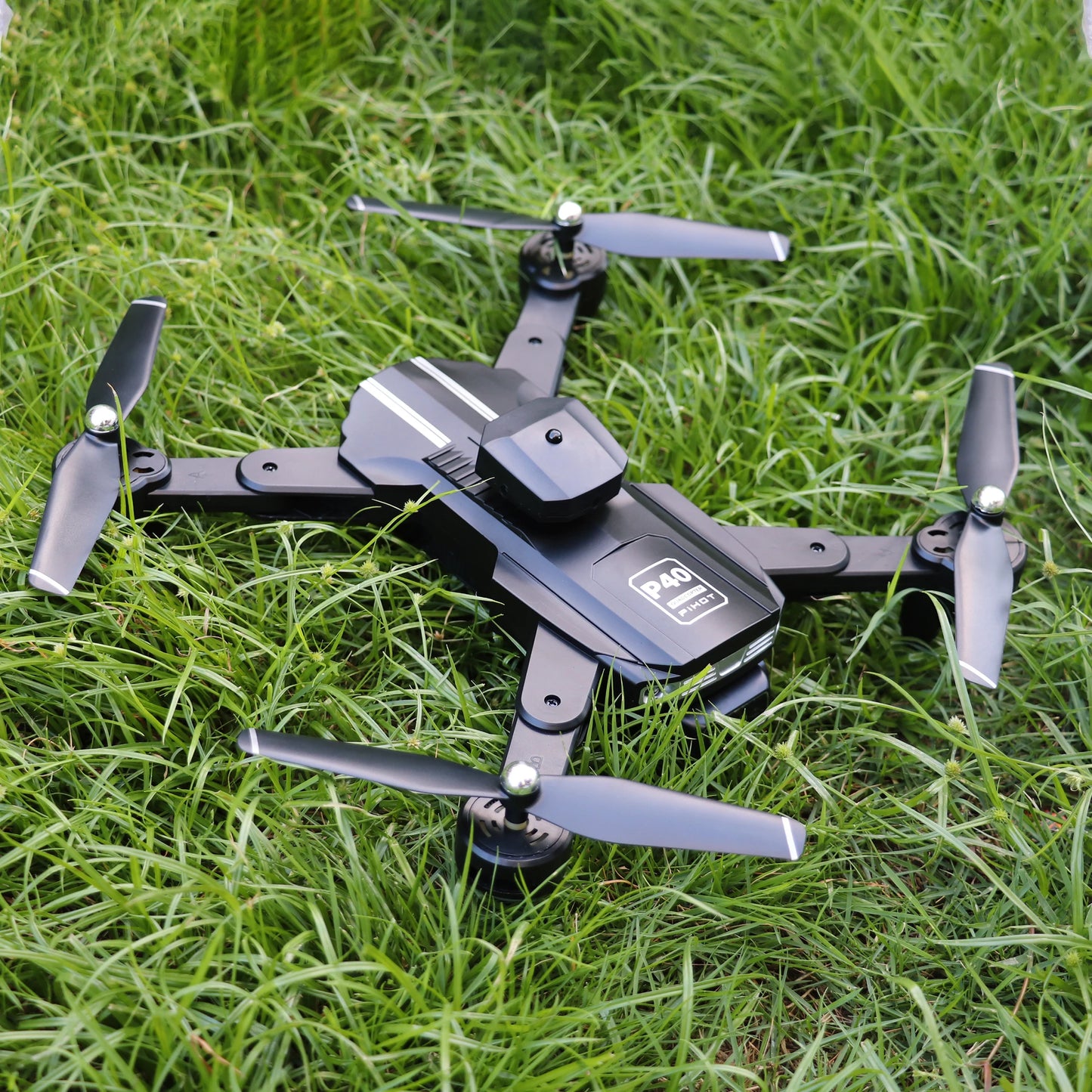 Pihot P40 Pro vlogger drone dual camera gps positioning 360 degree obstacle avoidance RC quadrotor youtuber travel helicopter