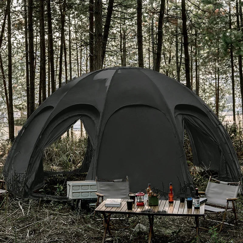Spherical Dome Canopy Tent, Outdoor Light Luxury Camp Hemispheric Tent, Sunshade And Rainproof Starry Sky Hotel Tent