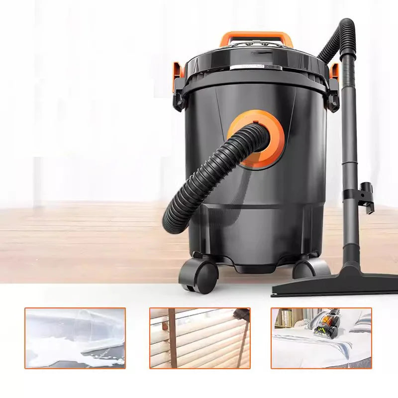 12L Hand-held Push Hair Dust Cleaning Sweeper Floor Bed Carpet Cleaning Tool High Power Suction Electric Vacuum Cleaner YLW6263A