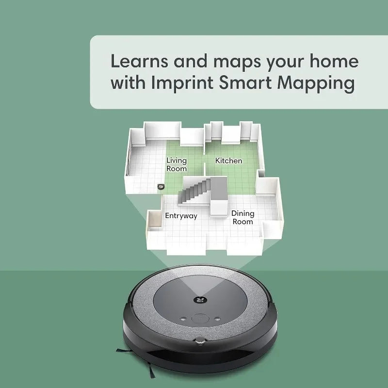 iRobot Roomba Robot Vacuum Clean Personalized Cleaning Powered Electric Sweeper Cleaning Appliances