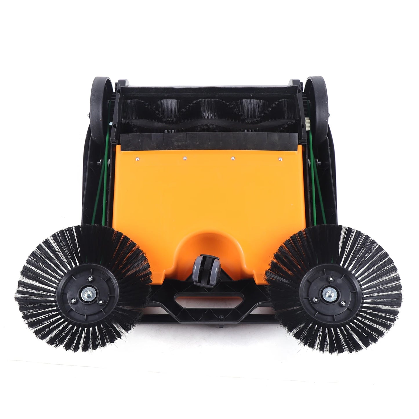 26" Industrial Hand-push No Electric Sweeper Large Area Floor Board Sweeping Cleaning Tool New