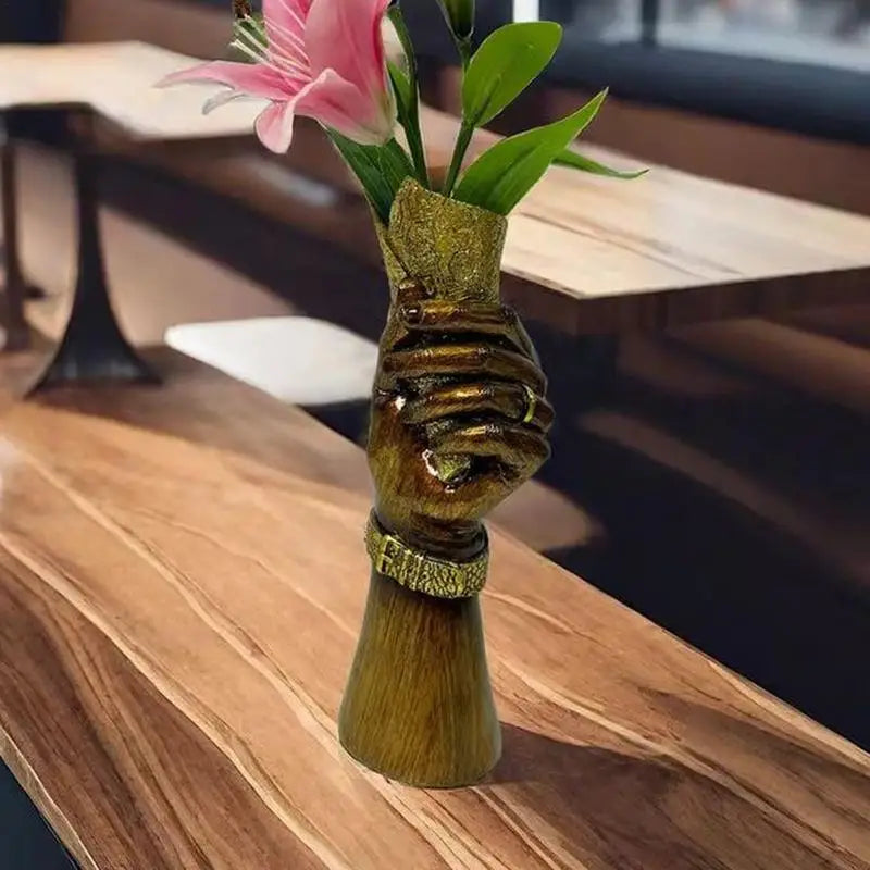 Arm Body Flower Vase Human Body Resin Aesthetic Decorative Vase Insertion Arm Body Ornament Home Decoration