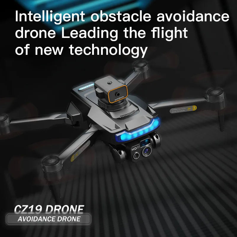 CZ19 Pro Mini Drone 4K Professional 20 km Quadcopter HD Camera GPS WIFI FPV 8K RC Helicopter Obstacle Avoidance Aerial Aircraft
