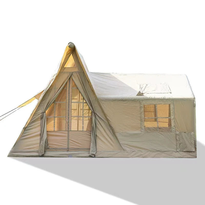 Waterproof Outdoor Luxury Large Camping Air Inflatable Tent