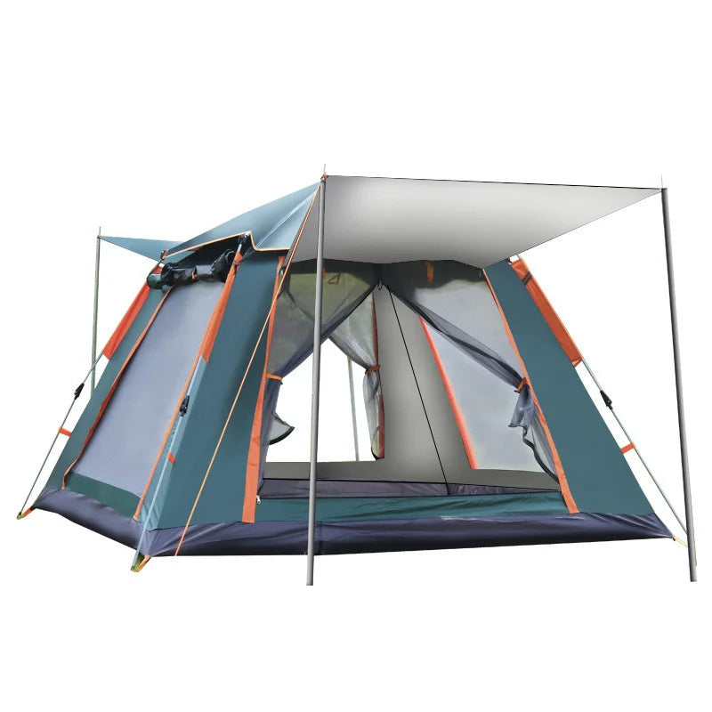 Polyester Waterproof Camping Trekking Pop Up Family High Quality Luxury Camping Tent