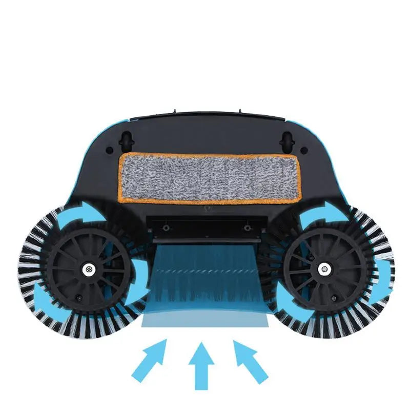 Carpet Floor Sweeper Non Electric Vacuum Broom Floor Cleaning Tools Adjustable Handle Sweeper For Cleaning Pet Hair Loose Debris
