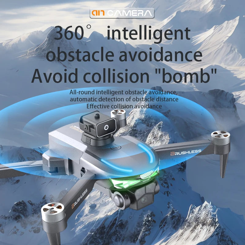 A17 Pro Mini Drone 8K Professional 20 km FPV Dron with 4k Camera Quadcopter RC Helicopter Obstacle Avoidance Remote Control Toys