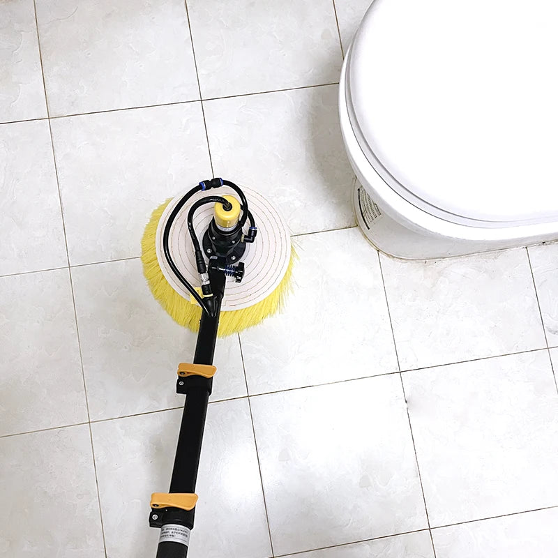 Sunnysmiler Mini Floor Scrubber Drier floor cleaning machine sweeper scrubber equipment Electric scrub brush robot for home