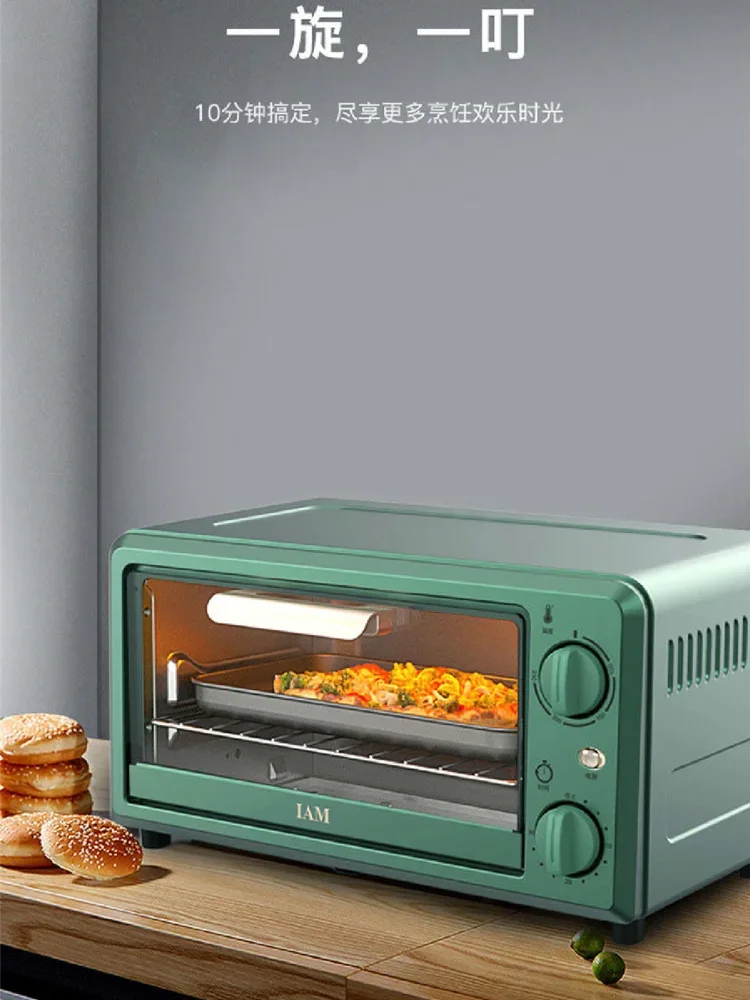 Multi-function Fully Automatic Temperature Control Oven Ovens Toaster Air Fryer Kitchen Tray Pizza Hot Home Small Baking Machine