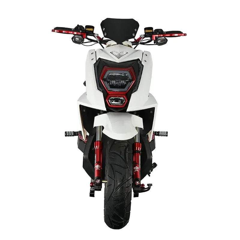New pedal electric scooter for export, 72V electric motorcycle, adult takeaway, high-speed electric motorcycle