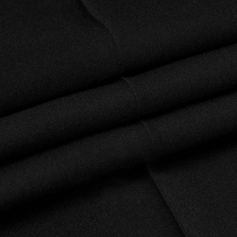 Wedding Suit For Men Groom Dress Formal Business Man Black Suits Set Blazer + Vest + Pant Slim Style Plus Size 58A