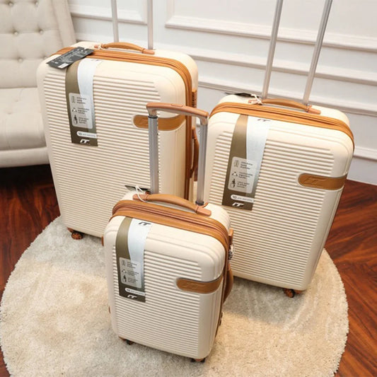 Vnelstyle brand rolling luggage fashion travel suitcase on wheels contracted European American style travel valise 19/25/29 inch