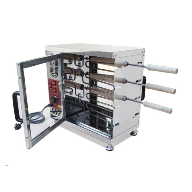 Hungarian Kurtos Kalacs Machine Commercial Chimney Rollers Cake Oven Ice Cream Toaster Bread Barbeque Machine