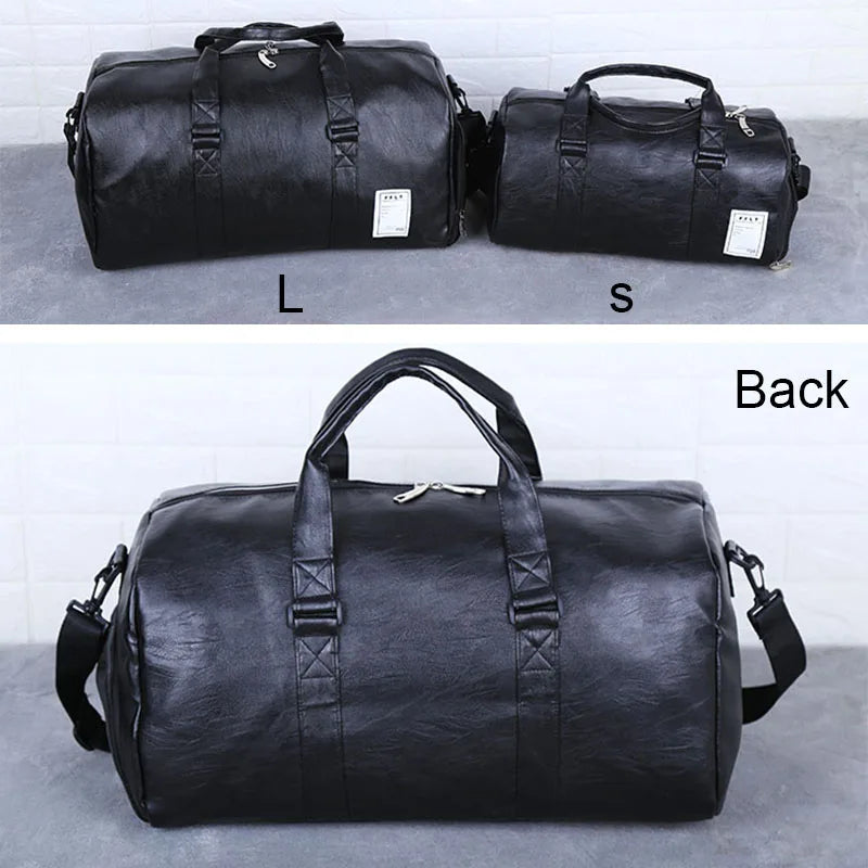 2023 Gym Bag Leather Sports s Dry Wet s Men Training for Shoes Fitness Yoga Travel Luggage Shoulder Sac De Sport  XA512