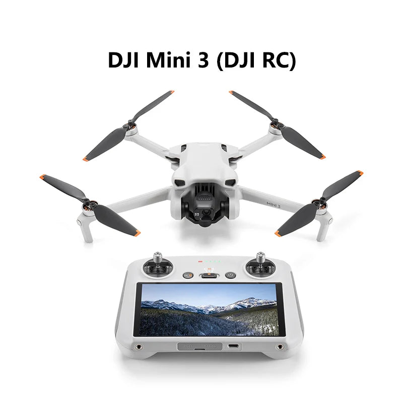 New DJI Mini 3 Drones 4K HDR Video True Vertical Shooting Intelligent Features Extended Battery Life Beginner-Friendly Easy Fly