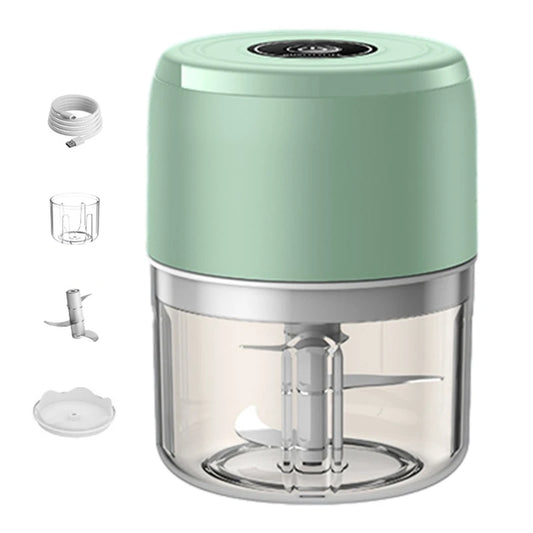 Garlic Chopper Vegetable Masher Machine USB Charging Blenders 2023