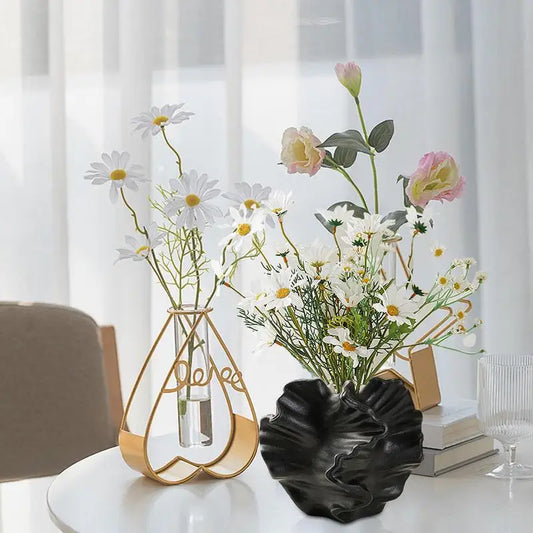 Coral Vases Home Decor Coral Decorations Ceramic Vase Decor Modern Boho Flower Vases For Centerpieces Desk Or Home Living Room