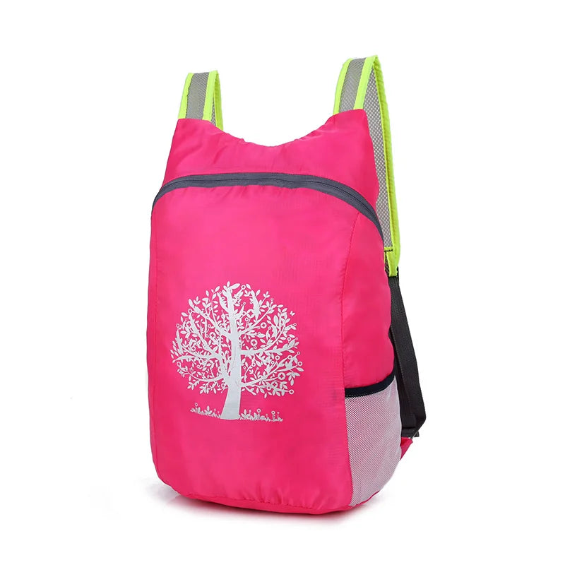 Hot Selling supply sport folding travel luggage bag outdoor waterproof foldable hiking backpack for men