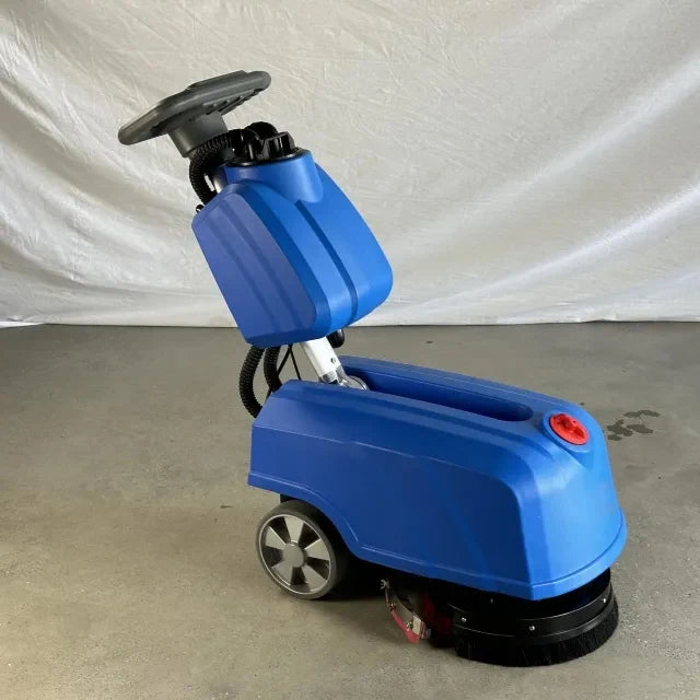 Electric floor sweeper washing machine folding 1250 m2/h cleaning equipment customize OEM floor scrubber