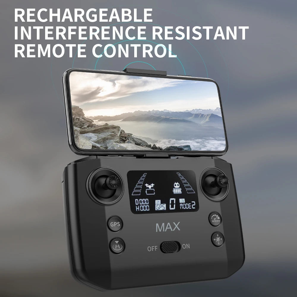 KF101 Max Relay 3-axis Gimbaled Anti-shake Professional Drone 4k Brushless Folding Quadcopter Drone 5g Rc Model Airplane Toy