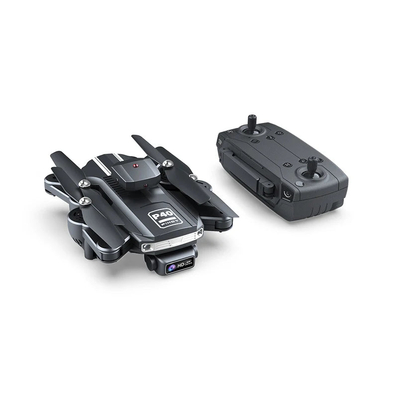 Pihot P40 Pro vlogger drone dual camera gps positioning 360 degree obstacle avoidance RC quadrotor youtuber travel helicopter